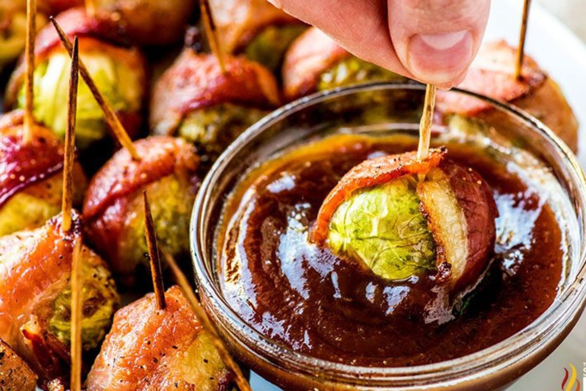 Bacon Wrapped Brussels Sprouts